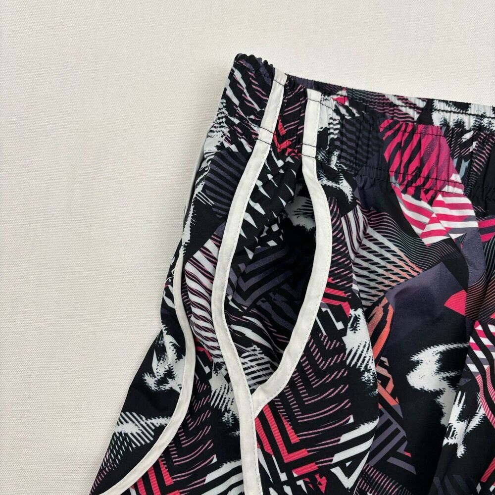 Calvin Klein Shorts Womens Black Pink High Waist Lined Pockets Activewear Size M - Picture 4 of 9